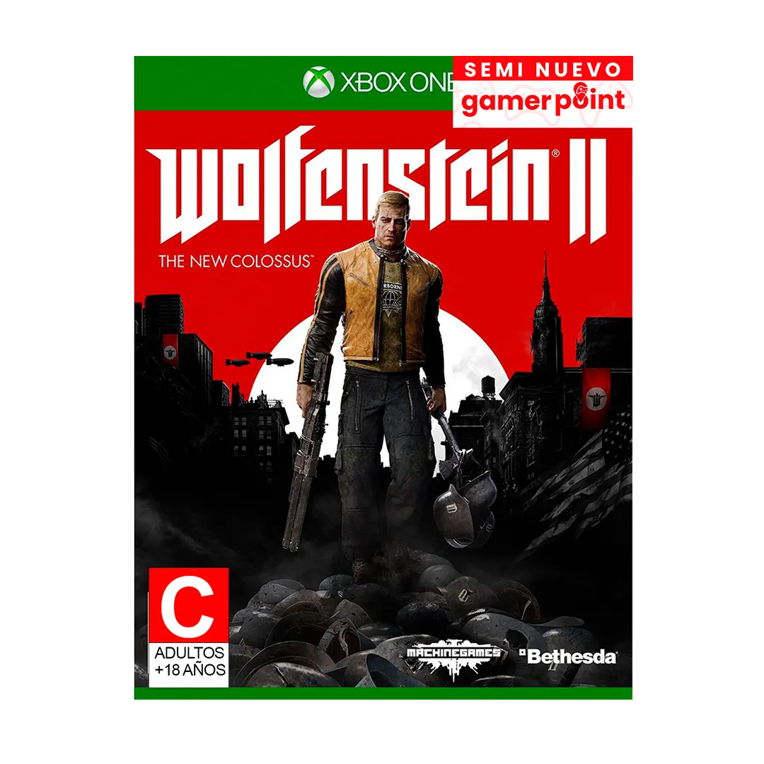 Wolfenstein Ii Xbox One  Usado