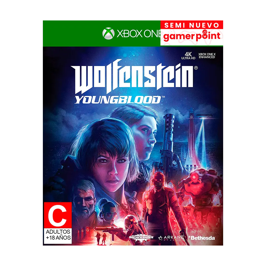Wolfenstein The Youngblood Xbox One  Usado