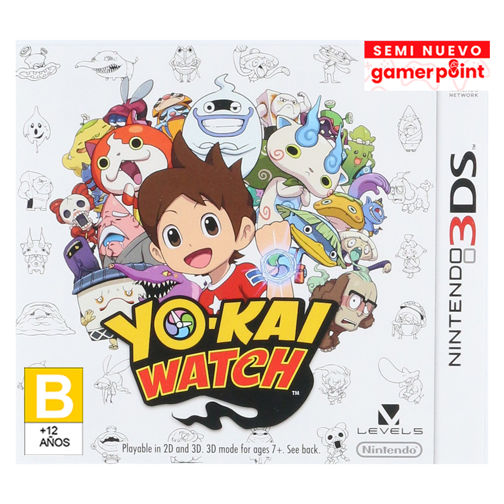 Yo Kai Watch Nintendo 3Ds Usado