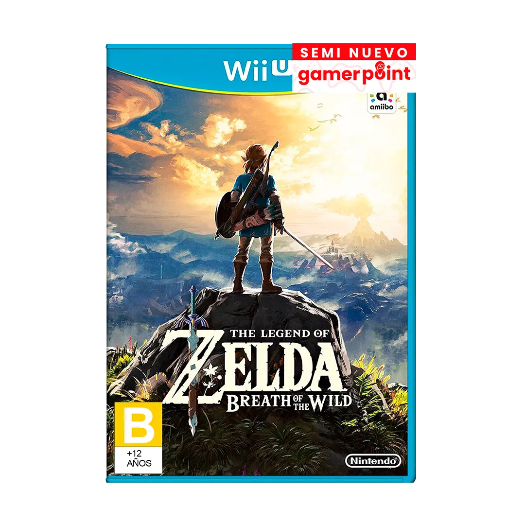 The Legend of Zelda Breath Of The Wild Wii U Usado