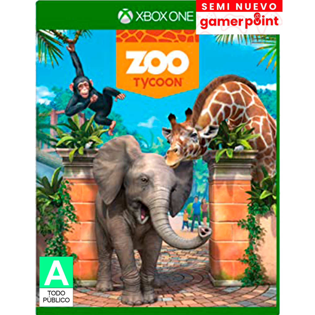 Zootycoon Xbox One  Usado