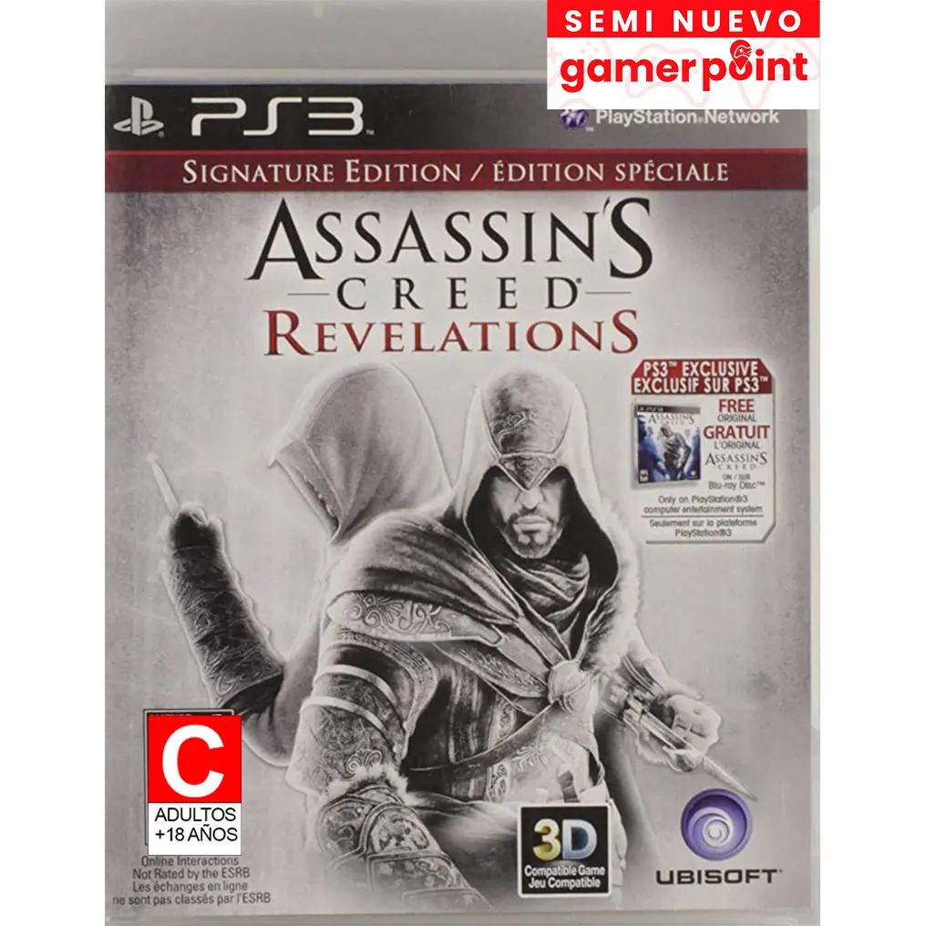 Assassins Creed Revelations Signature  Ps3  Usado