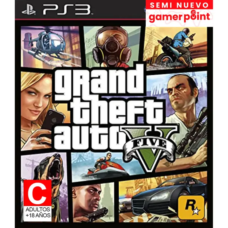 Grand Theft Auto V ps3 usado