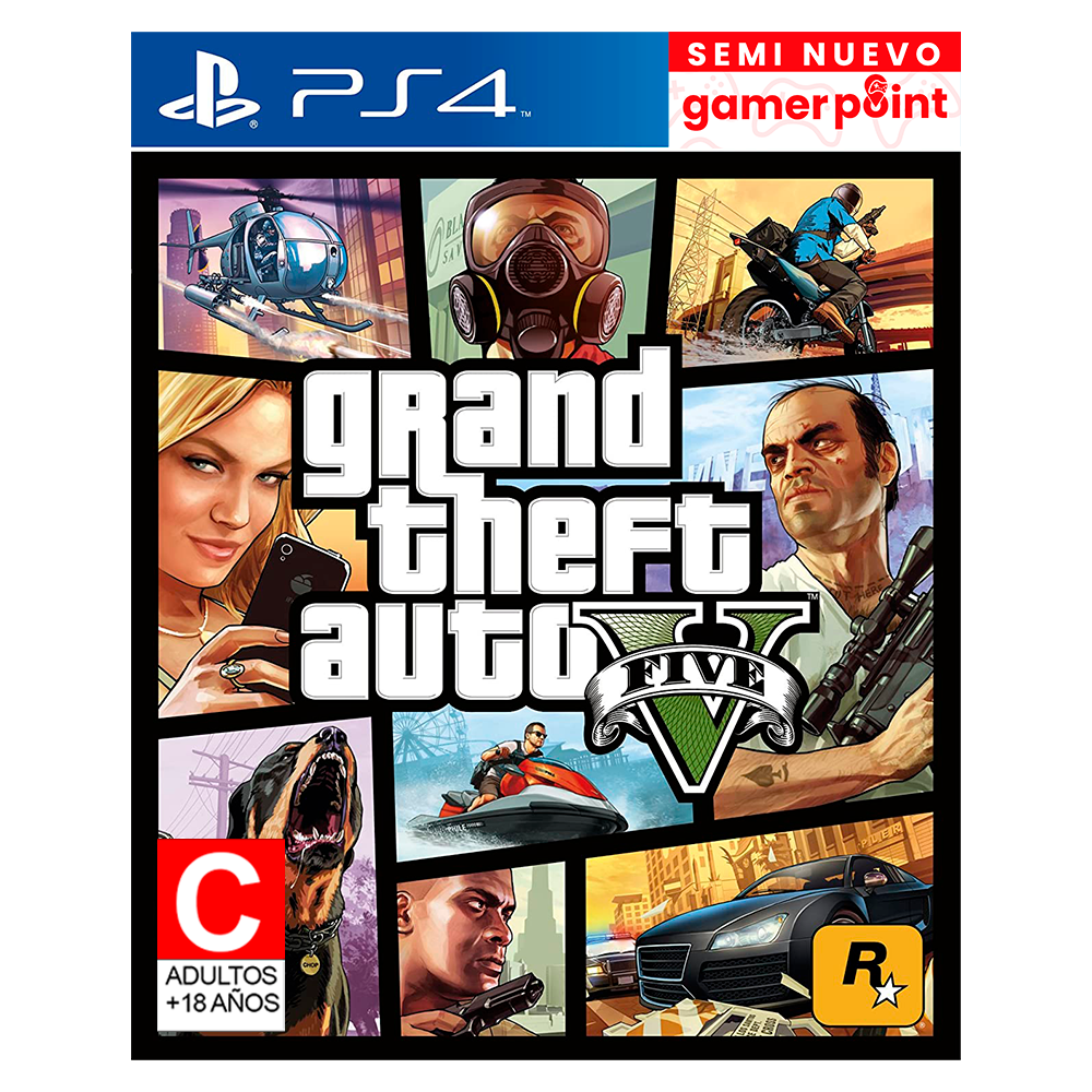 Grand Theft Auto V (Gta V) Ps4 Usado