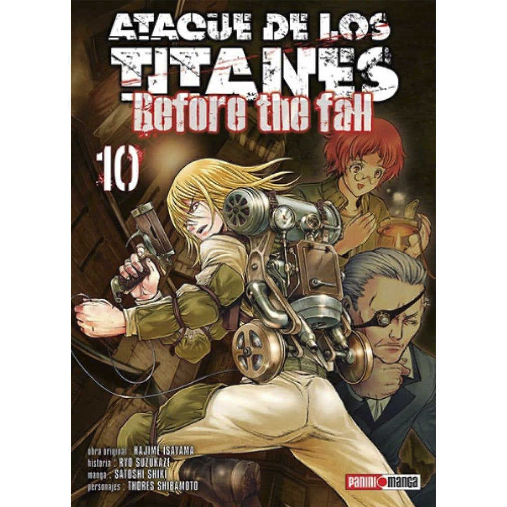 Manga Attack On Titan Before The Fall N.10