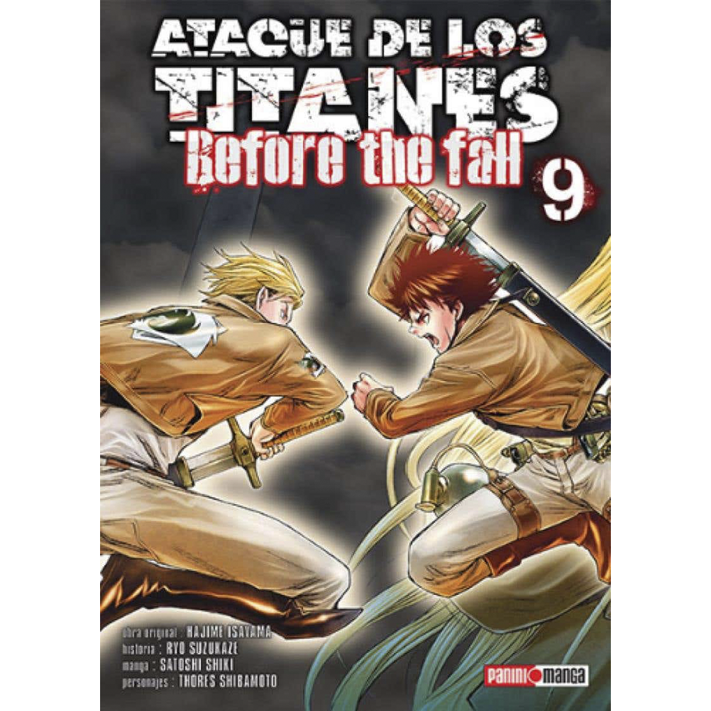 Manga Attack On Titan Before The Fall N.9
