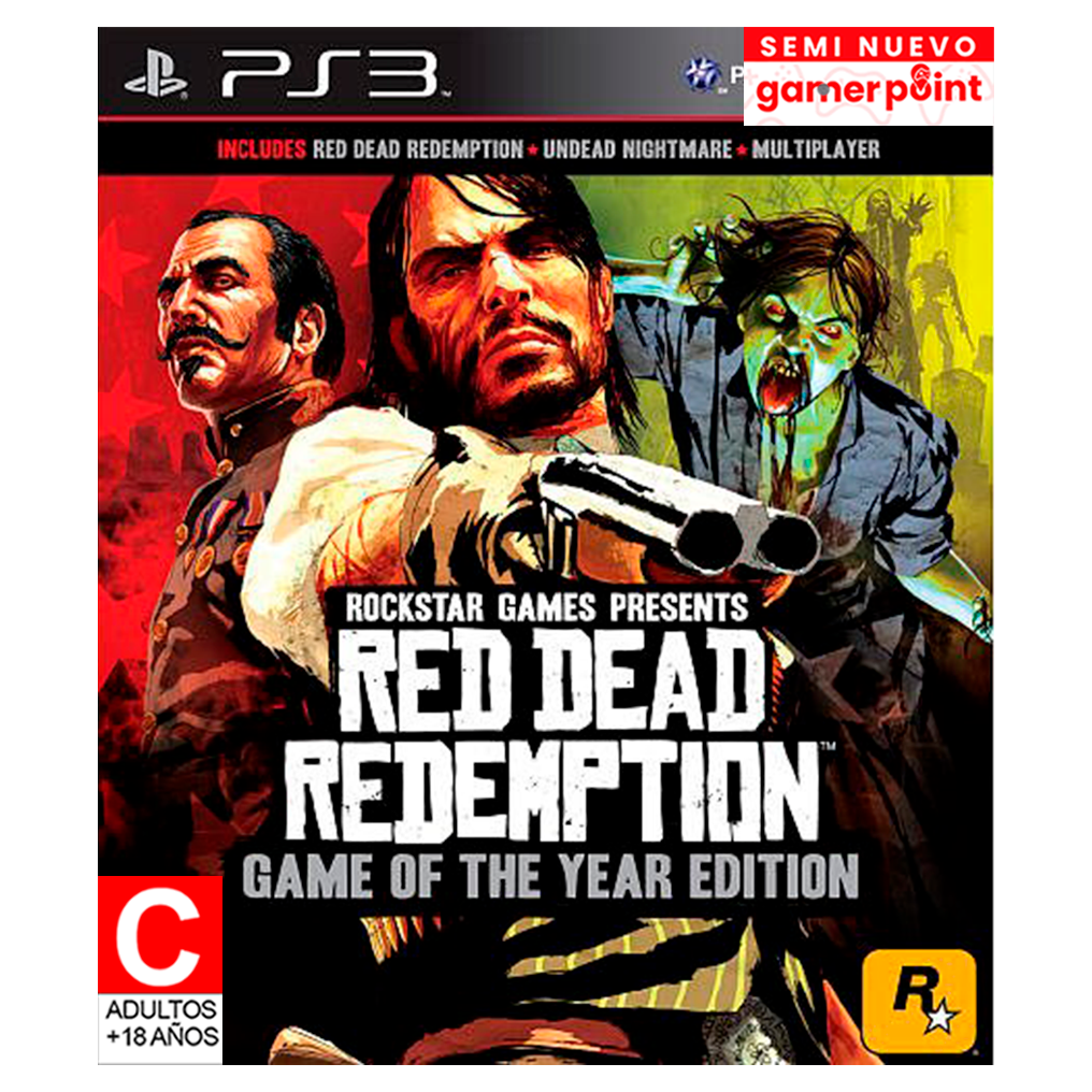 Red Dead Redemption Game of the Year Ps3 Usado